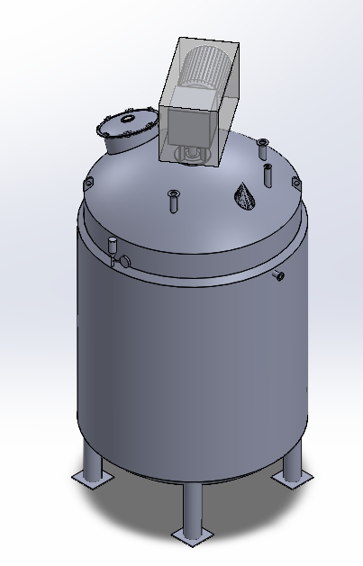 Ribbon Blender Mixer